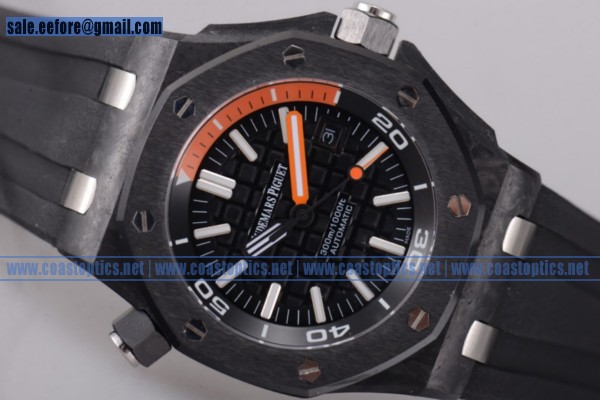Audemars Piguet Royal Oak Offshore Diver Best Replica Watch PVD 15707CE.00.A002CA.01 (EF) - Click Image to Close